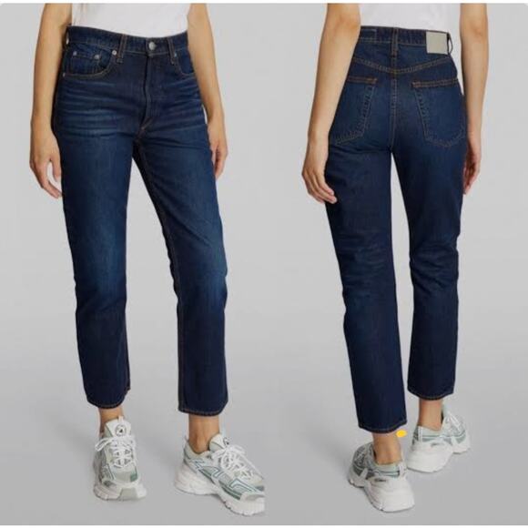 Rag & Bone Nina High Rise Ankle Cigarette Size 24 - Picture 3 of 9